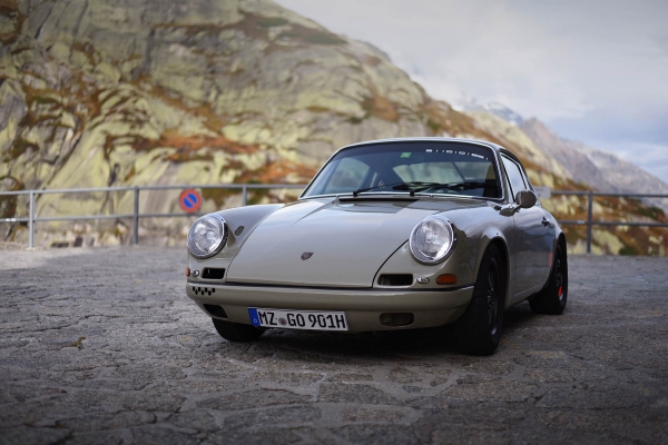 Alpenausfahrt mit 911er Porsche © Markus Haub