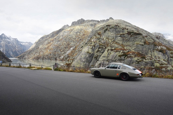 Alpenausfahrt mit 911er Porsche © Markus Haub