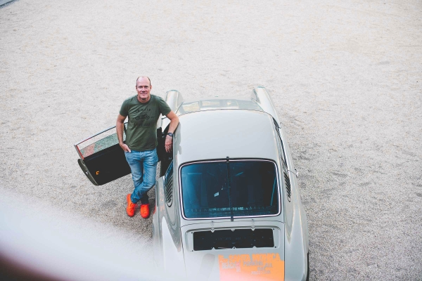 Markus Haub mit seinem Porsche 911, Foto: © 2018 Steffanie Rheinstahl